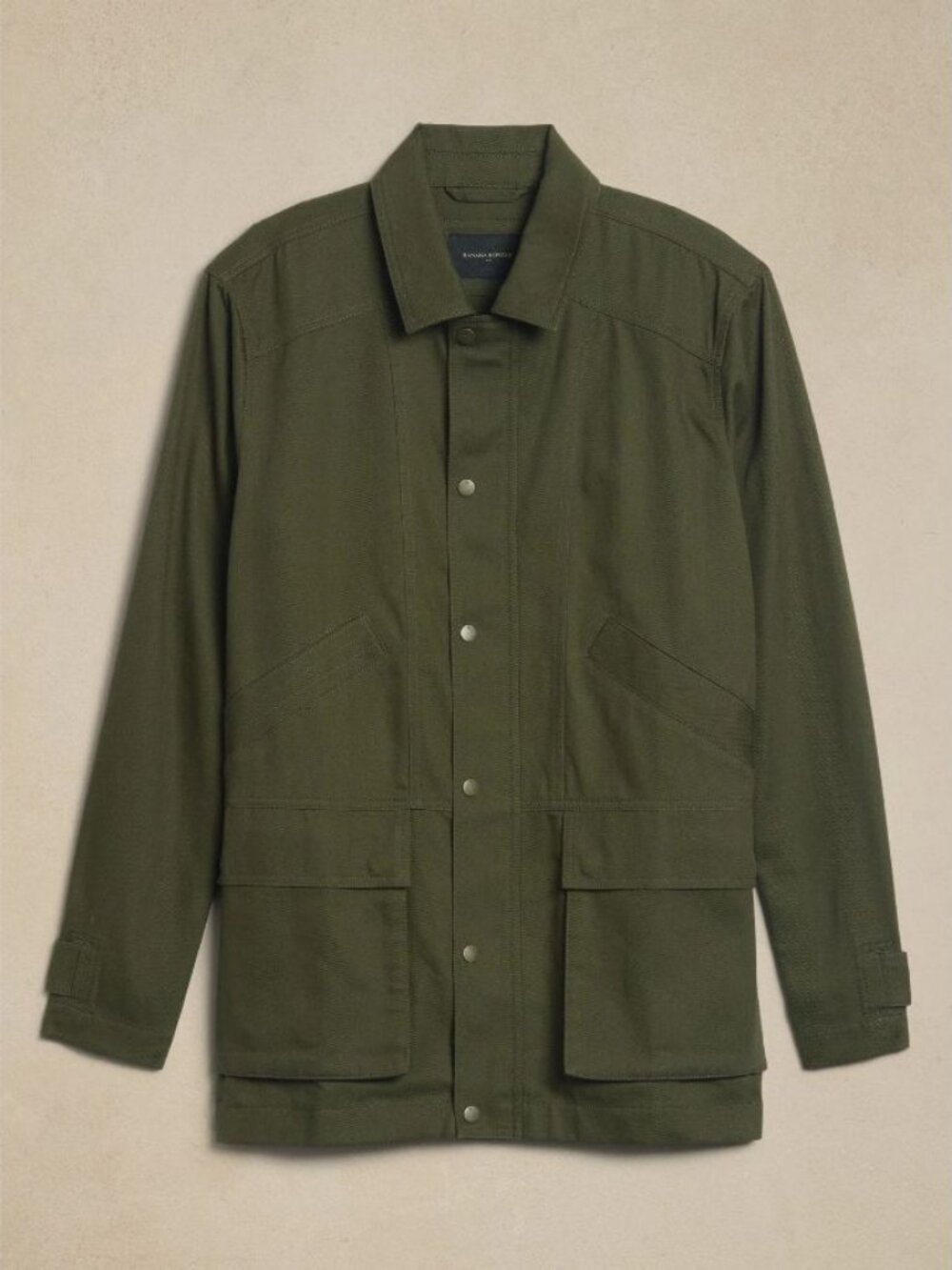 Banana Republic Military Field Jacket Olive Green